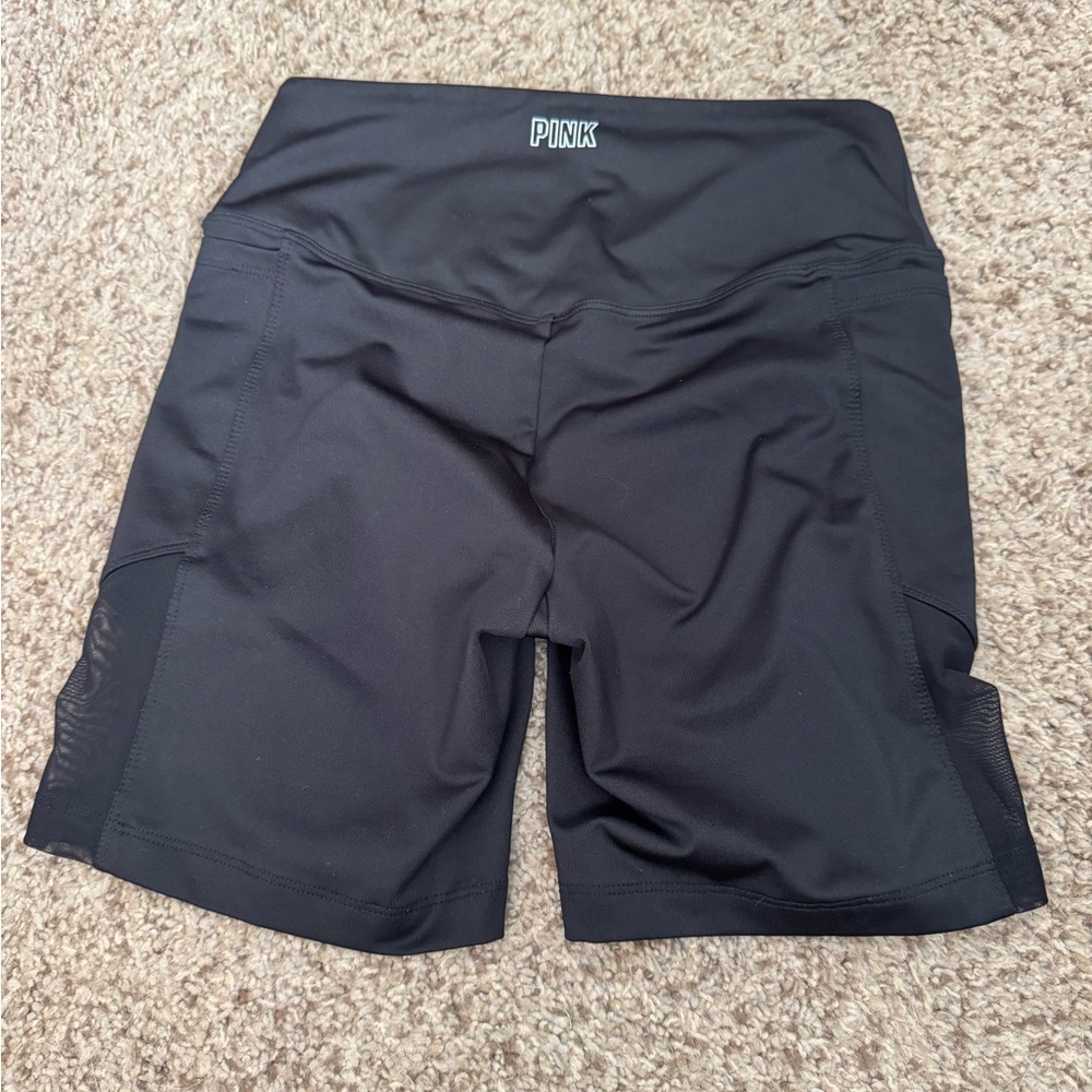 PINK Victoria's Secret Women's Black Bike Shorts